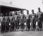 Britek oldalán harcoló kameruni katonák 1918-ban 