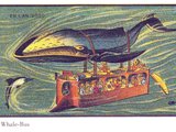 Az első, még evezőkkel hajtott tengeralattjáró 1620-ban készült el Angliában, majd 1863-ban a franciák is vízre bocsátották Le Plongeur nevű, rendszeres használatra túlságosan megbízhatatlannak bizonyuló járművüket. A francia művészek azonban nem a gépesítés továbbfejlesztésében, hanem a bálnák bevonásában látták a tengeri utazás jövőjét