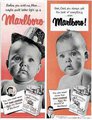 A Marlboro az 1950-es években gyerekekkel adta el cigarettáját.