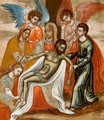 Ismeretlen velencei ikonfestő: Krisztus siratása (1580-90 körül)
