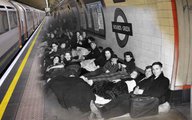 1940. október 16. A londoniak a Bounds Green metróállomás peronján találtak menedéket a bombázások idején