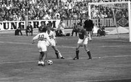 Magyarország - Szovjetunió EB-selejtező 1968. május 4. Fehérben, szemben Varga, háttal Farkas (10-es)