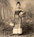 A burmai király felesége, Supajalat - az uralkodó párt és gyermekeiket száműzték a brit inváziót követően