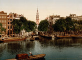 Amszterdam híres csatornája, a Groenburgwal