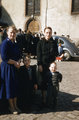 Nők és gyermekein Rothenburgban 1957-ben