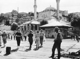 Üsküdar városrész, Mihrimah szultán mecset (1935) <br /><i>Fortepan</i>