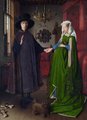 Ha egy képen mindenki – még a nőalak is – úgy néz ki, mint Putyin, a festő nyilvánvalóan Jan van Eyck. Fent Az Arnolfini házaspár című, 1434-ben készült képe látható, amely feltehetően a Brugge-ben élő gazdag olasz Giovanni di Nicolao Arnolfinit és feleségét ábrázolja