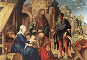 Albrecht Dürer: A háromkirályok imádása