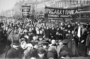 Nőnapi tüntetés Oroszországban 1917-ben