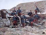 Francia katonák 1870-ben, a porosz-francia háború idején