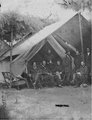Ulysses S. Grant tábornok tisztjei társaságában