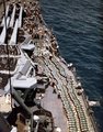 A USS New Mexico hadihajó a Guam elleni támadásra készülve 1944 júliusában