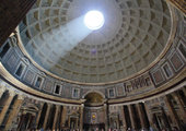 A Pantheon kupolájának oculusa