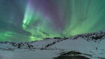 Az északi fény Izlandon