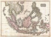 A Holland Kelet-Indiák térképe 1818-ból