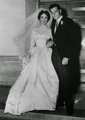 Elizabeth Taylor és Conrad Hilton, 1950.