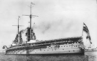 SMS Kaiser az egyik flottaparádén valamikor 1911 és 1914 között