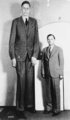A 2,72 méteresre nőtt amerikai Robert Pershing Wadlow 