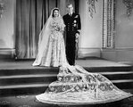Erzsébet és Fülöp herceg esküvője 1947. november 20-án