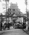 Taxi a mátraházai Pagoda Hotelnél (1934)