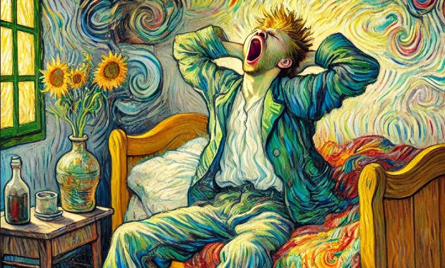 Michelangelo, Van Gogh és az anime stílusában alkotta újra a mesterséges intelligencia az Ásító inast