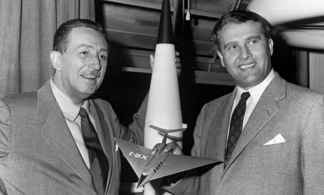 Walt Disney és Wernher von Braun