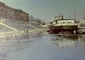 A Bem rakpart házai a Bem tér és a Margit híd között 1963-ban  <br /><i>Fortepan</i>