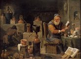 Ifj. David Teniers: Az alkimista (kép forrása: medium.com)