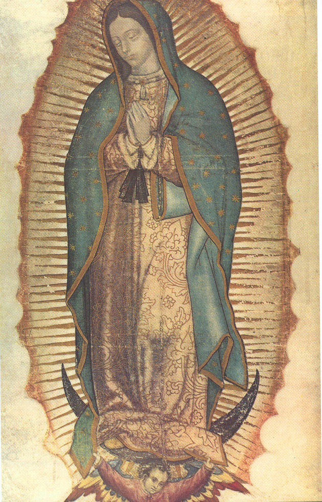 La Virgen de Guadalupe - Lupita en el dialecto mexicano - es el principal símbolo nacional de México. 