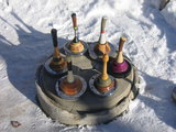 A bajor curling korongjai