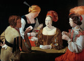 Georges de la Tour: Hamiskártyások