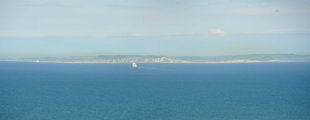 A Csatorna látképe, Cap Blanc-Nez, Opálpart (Côte d’Opale), Franciaország. (forrás: wikipédia /  Nilfanion  / CC BY-SA 4.0) 