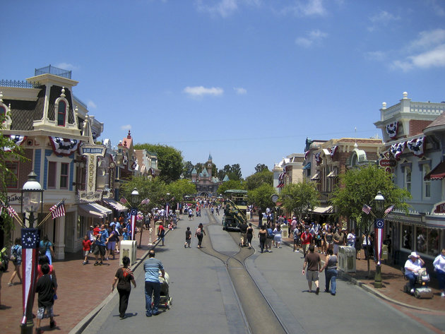 Disneyland szívében