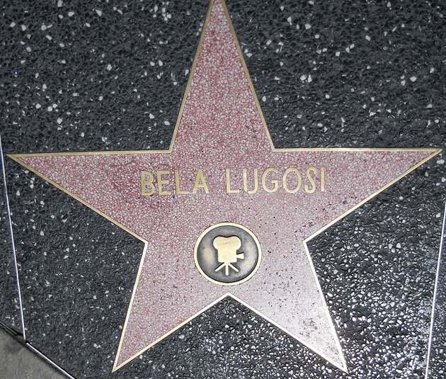 Lugosi Béla csillaga a hollywoodi Hírességek Sétányán