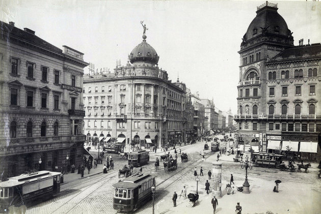  Pesti Hazai Első Takarékpénztár Egyesület bérpalotája (Fortepan / Budapest Főváros Levéltára / Klösz György fényképei)