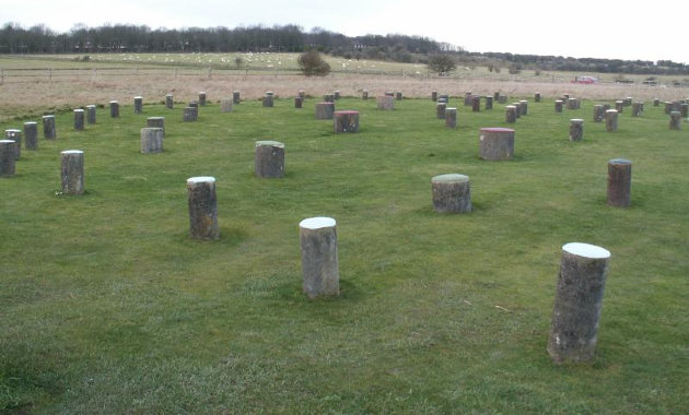 Az Angliában található Woodhenge (Wikipédia / Dickbauch / CC BY-SA 3.0)