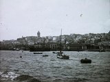 Aranyszarv-öböl, szemben a Galata-torony (1908) <br /><i>Fortepan</i>