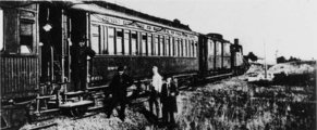 Az Orient expressz a török határ közelében 1894-ben