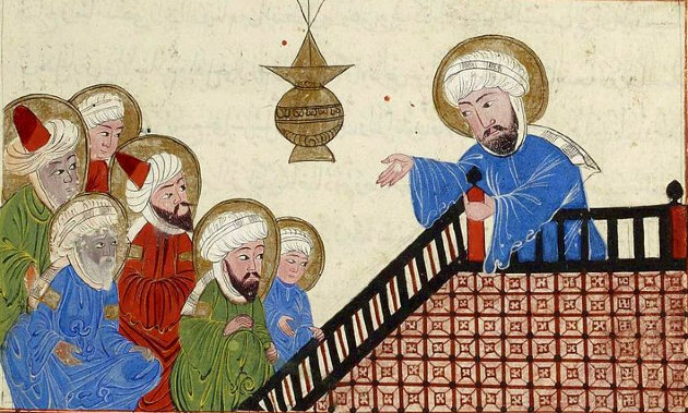 Bizarr módon ábrázolták Mohamed profétát az európai irodalomban