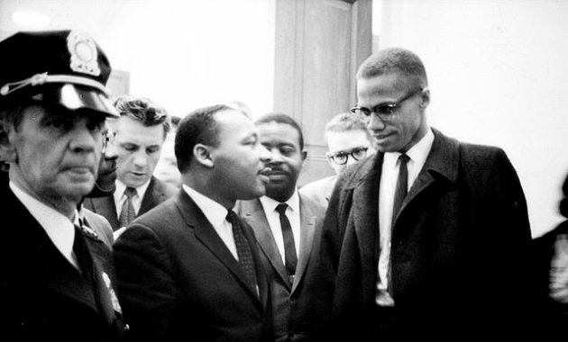 Malcolm X és Martin Luther King