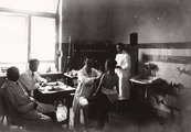 Pázmány Péter Tudományegyetem (ma Semmelweis Egyetem) III. sz. Belgyógyászati (ma Urológiai) Klinika, vizsgáló (1922) 
