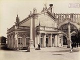 Nobel-féle Dinamitgyár Részvénytársaság pavilonja. A felvétel 1896-ban készült <br /><i>Fortepan / Budapest Főváros Levéltára. Levéltári jelzet: HU.BFL.XV.19.d.1.10.007</i>