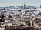 Tunisz látképe a Paris Hotelből 