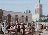 Piac a tuniszi Kasbah téren