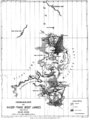Payer főhadnagy térképe a felfedezett szigetekről