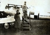Hellmuth Riensberg német pilóta, aki 1918. január 18-án délelőtt veszítette életét egy közelharc során
