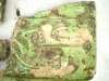 Zöldmázas 17. századi oroszlános kályhacsempe