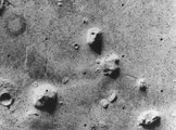 A „marsi arc” a Viking-1 űrszonda felvételén