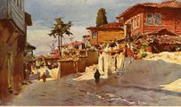 Edvi Illés akvarellje, 1905-1905