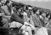 Szurkolók a Népstadionban 1965-ben